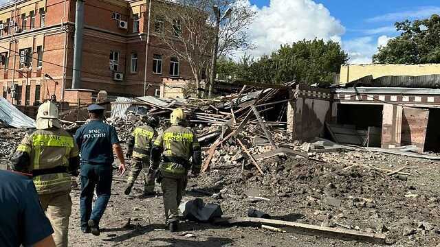 В Таганроге взорвалась ракета